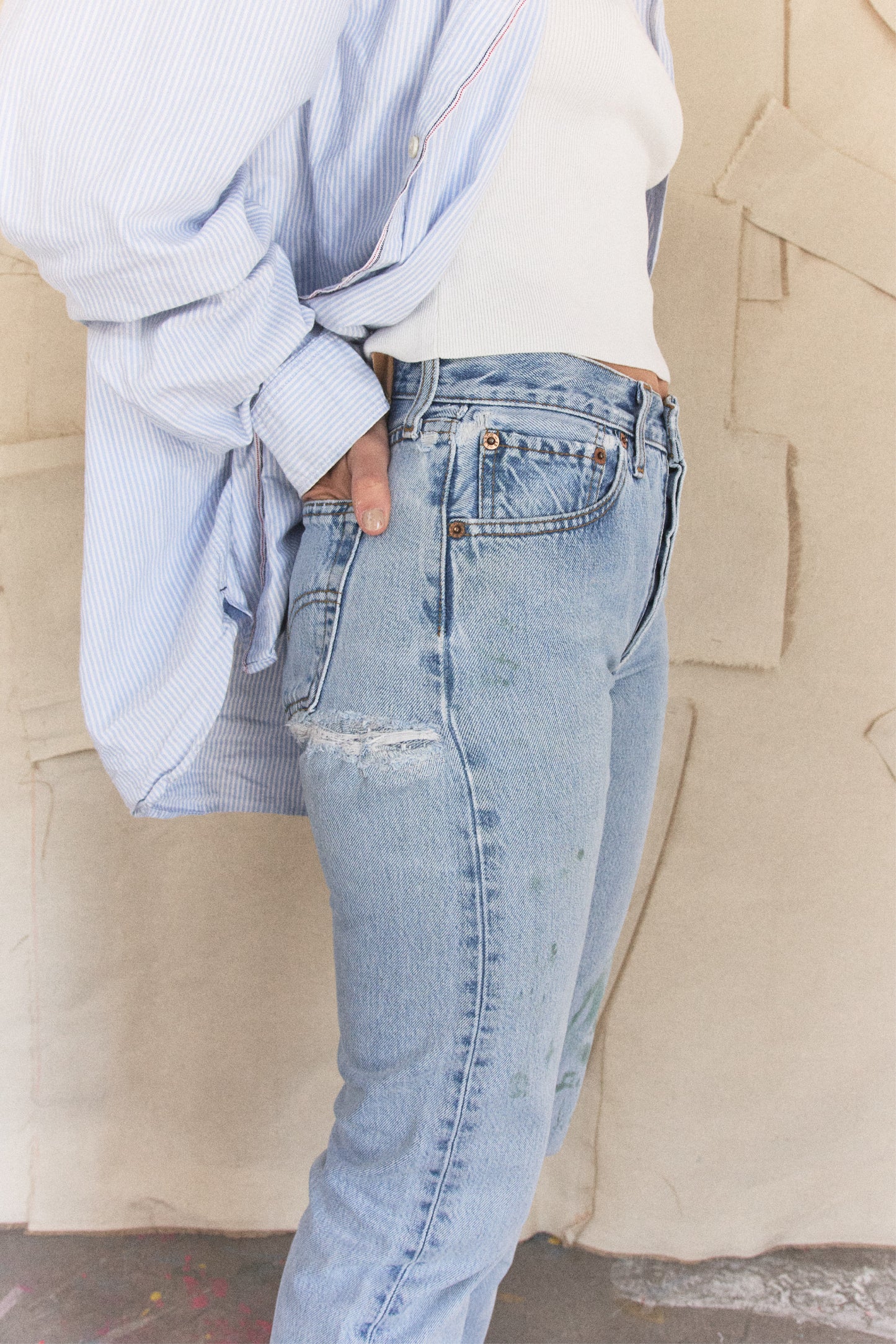 1998 501 Levi's reworked 2 (unisexe)